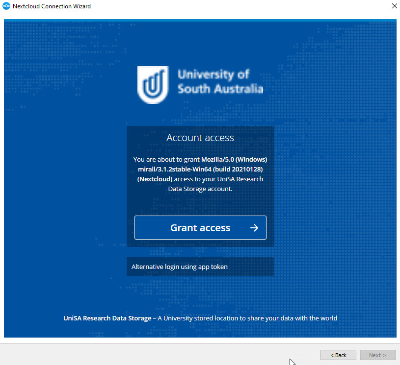 UniSA Research Data Storage AskResearch University of