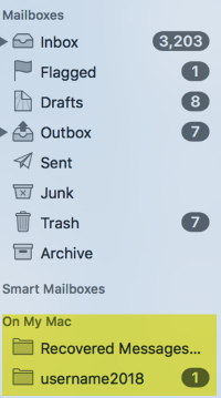 mac mail archive emails