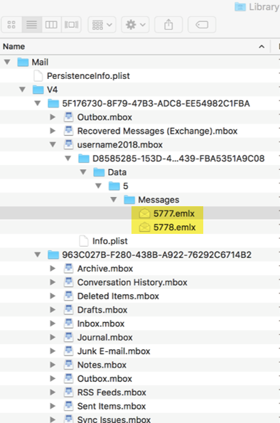 exchange public folder access apple mail