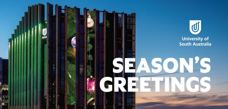 2024 UniSA Season's greetings front