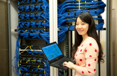Photo of person in Data Center