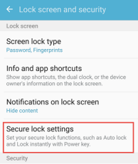 Android Secure Lock