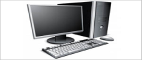 Photo of desktop computer