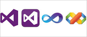 Microsoft Visual Studio logos