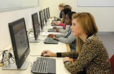 Photo of students using PCs