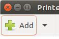 Screenshot of Add Printer button