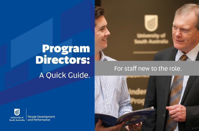 Quick Guide for New Program Directors