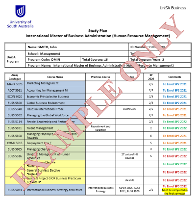 BIS Study Plan Example.png